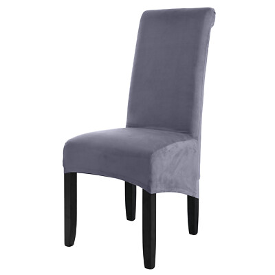 1/4/6x Stuhlhussen Universal Stretch Stuhlbezug Große Stuhlhusse Stuhlüberzug DE