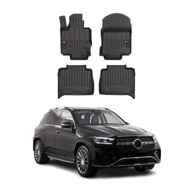 OMAC Premium Floor Mats for for Mercedes GLE Class V167 2020-2026 TPE Black 4x