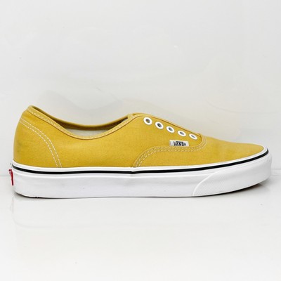 

Vans Mens Off The Wall 721356 Желтые повседневные кроссовки, размер 10, Желтый, Off The Wall
