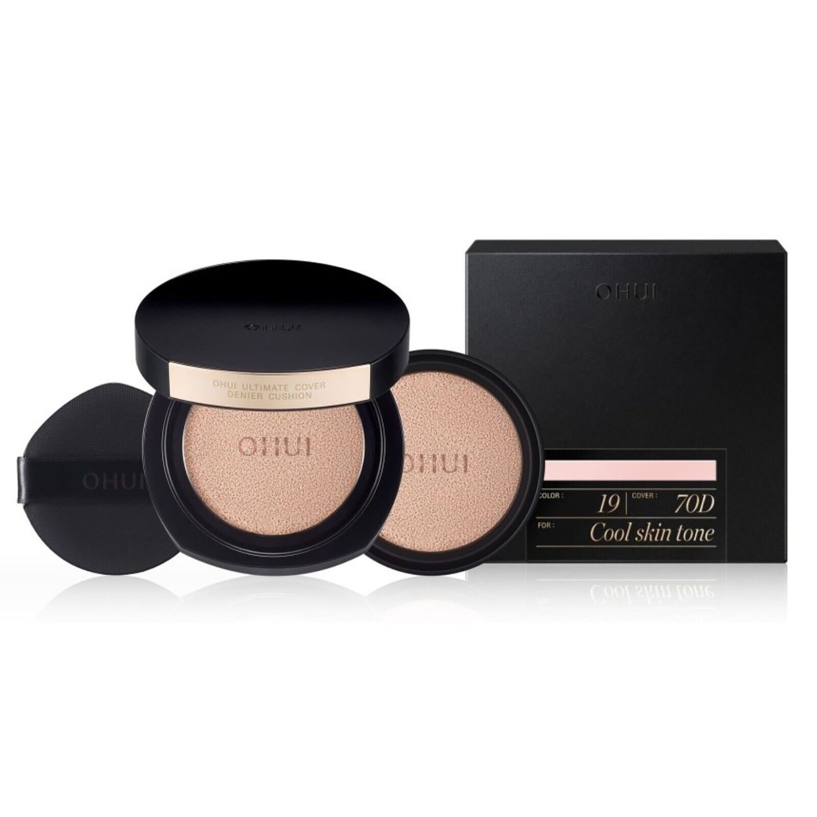 OHUI Ultimate Cover Denier Cushion 13g+ Refill 13g SPF50+ PA OHUI Ultimate Cover Denier Cushion 13g+ Refill 13g SPF50+ PA