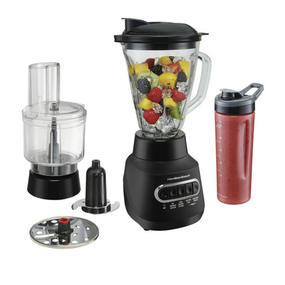 Hamilton Beach 58176 MultiBlend Kitchen System, 3in1 Blender BLACK