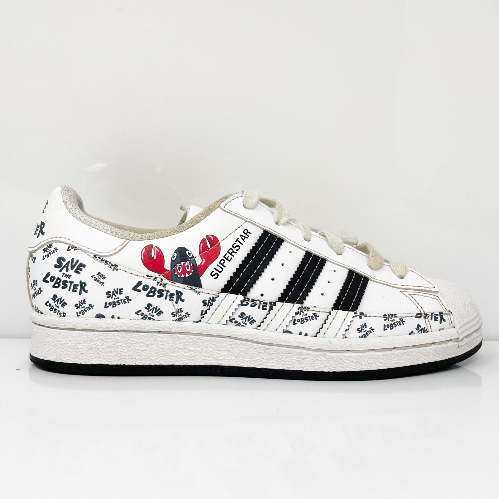 

Adidas Mens Philip Colbert X Superstar GX7996 Белая повседневная обувь Кроссовки Размер 5.5, Белый, Philip Colbert x Superstar