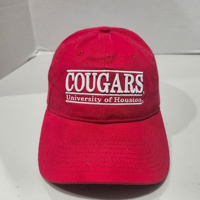 University of Houston Cougars Hat Cap Mens Red Adjustable Cotton The Game