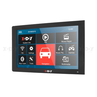 XGODY 9'' GPS Navigation SAT NAV Guidance Car Truck BT Set USA/Canada/Mexico Maps