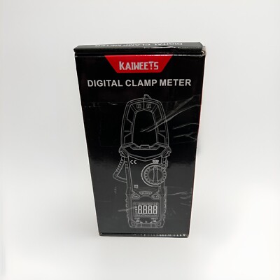 KAIWEETS HT206D AC/DC Current Voltage Digital Clamp Meter Multimeter & Test Lead