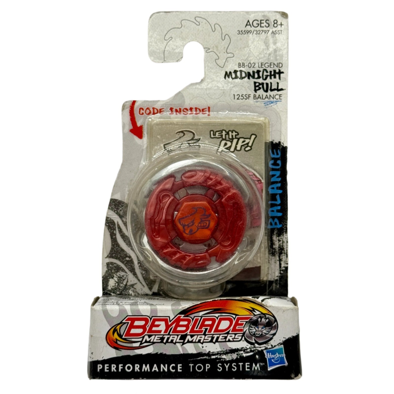 DARK. LEGEND HAMMER15ポンド Hasbro BB-02 Legend Midnight Bull 125SF Balance Metal