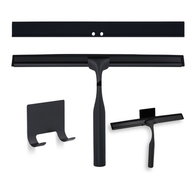 douchewisser ophanghaak - trekker douche rvs - badkamer wisser - raamwisser