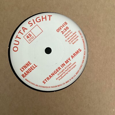 DEMO - STRANGER IN MY ARMS - LYNNE RANDELL 