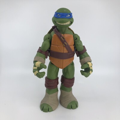 RARE Leonardo Teenage Mutant Ninja Turtle Size 10  Action Figure 2012 Viacom