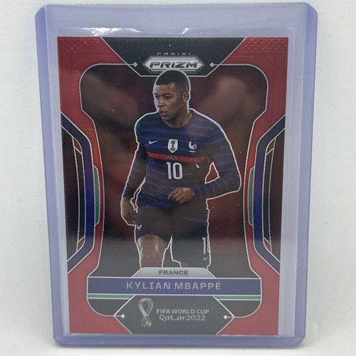 2022 Panini Red Prizm World Cup Qatar Soccer #101 Kylian