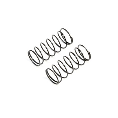 Team Losi Racing Black Front Springs Low Frequency 12mm 2 TLR233049 Electric