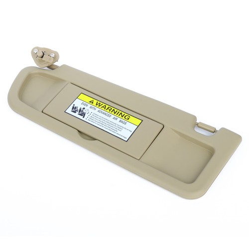 For Honda Civic 06-11 2006-2011 Driver Side Sun Visor Sunvisor Pearl Ivory Tan