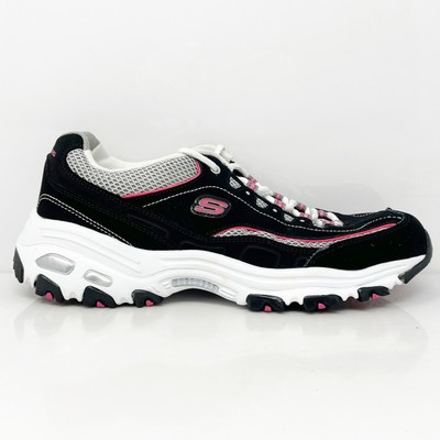 

Skechers Womens D Lites 11860 Черная повседневная обувь Кроссовки Размер 10, Черный, D Lites
