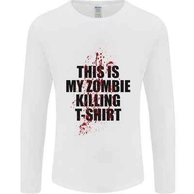 This Is My Zombie Tuer Halloween Horreur Hommes T-Shirt