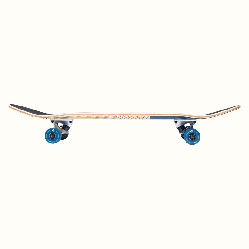 RETROSPEC Skateboard Complete Woven Navy 31 x 7.5" Alameda Concave Maple Deck...
