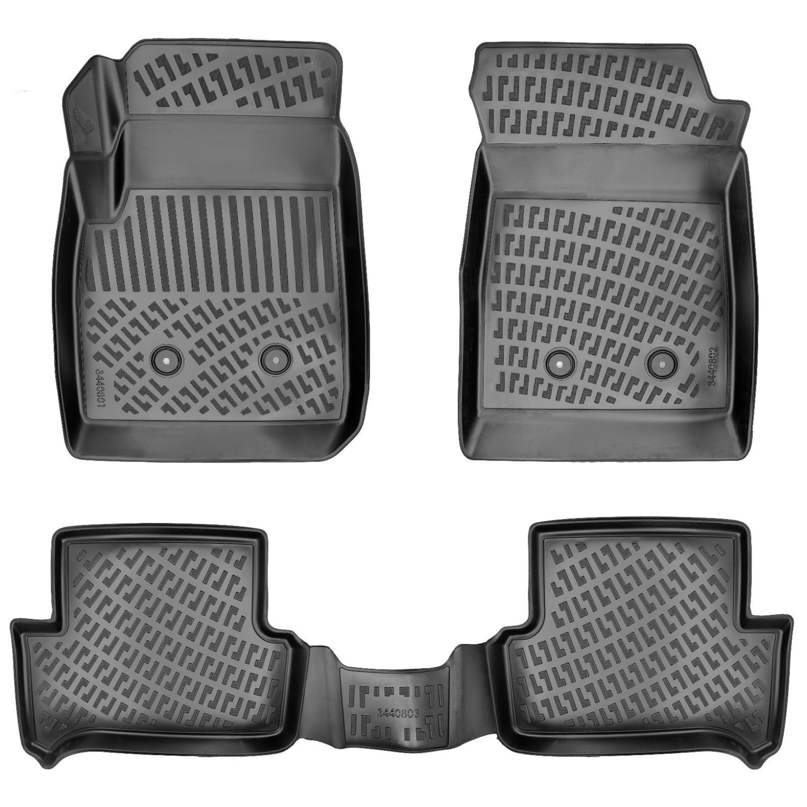 3D Molded Rubber Floor Mat for Chevrolet Colorado 2015-2022