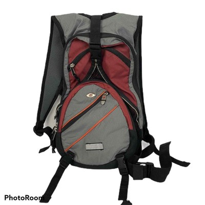 Wegner Swiss Gear Red & Gray Safety Light Backpack