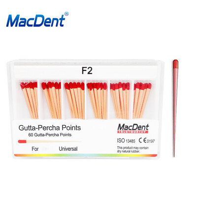 MacDent Dental Endodontic Gutta Percha / Absorbent Paper Points Tips Obturating