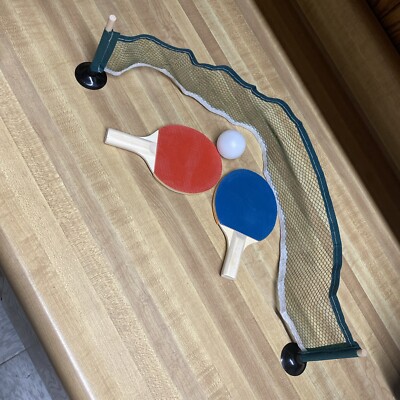 Mini 6.25'' Ping Pong Set Table Top Tennis Game Rhode Island Novelty