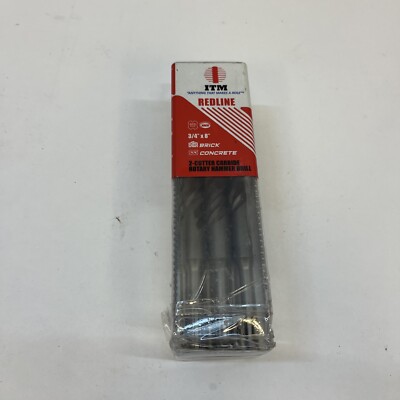 3/4'' X 8'' SDS-PLUS Redline (6 pack)