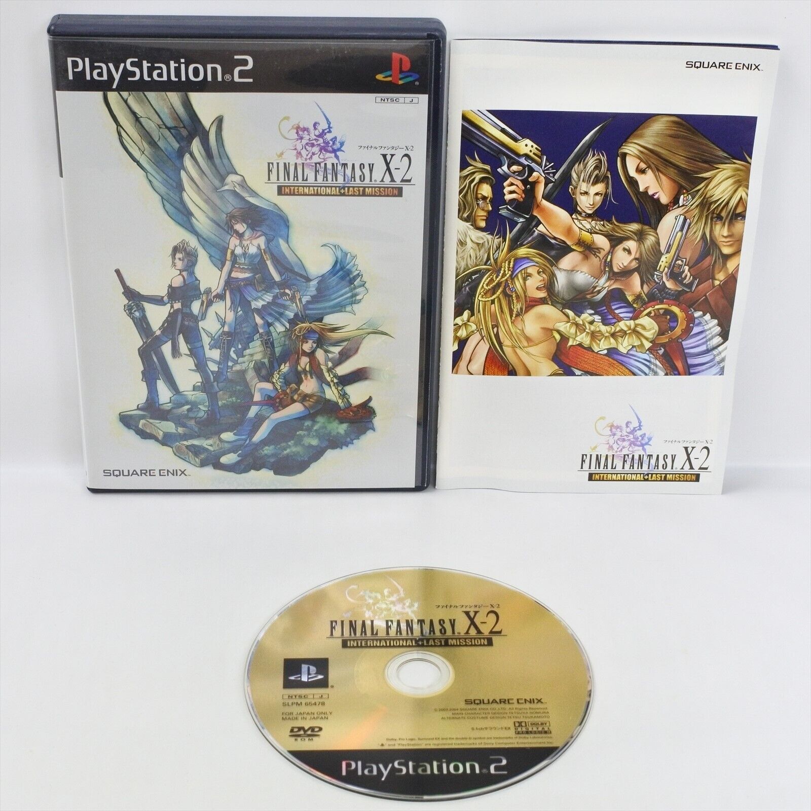 FINAL FANTASY X-2 INTERNATIONAL + LAST MISSION ff PS2 FINAL FANTASY X-2 INTERNATIONAL + LAST MISSION ff PS2