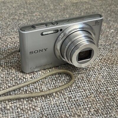 SONY Cyber-shot DSC-W730 16.1MP CCD Vintage Digital Camera  Only - (no Adapter)