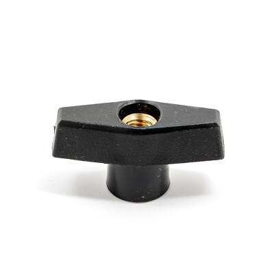 (20 Pack) Plastic Wing Nut With 3/8''-16 Brass Threading - FREE SHIPPING