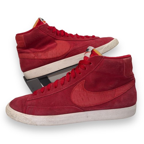 Nike Blazer Mid Premium Vintage 'Gym Red' 638261-601 Men's Nike Blazer Mid Premium Vintage 'Gym Red' 638261-601 Men's
