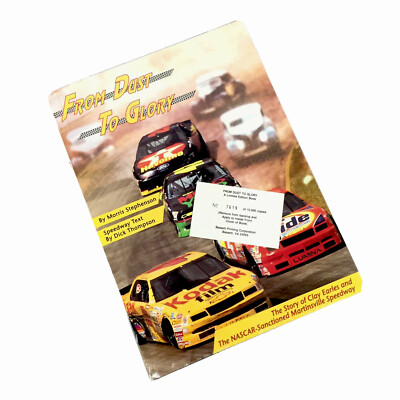 NASCAR From Dust To Glory Martinsville Speedway Book Racing Goody's 500 Sealed