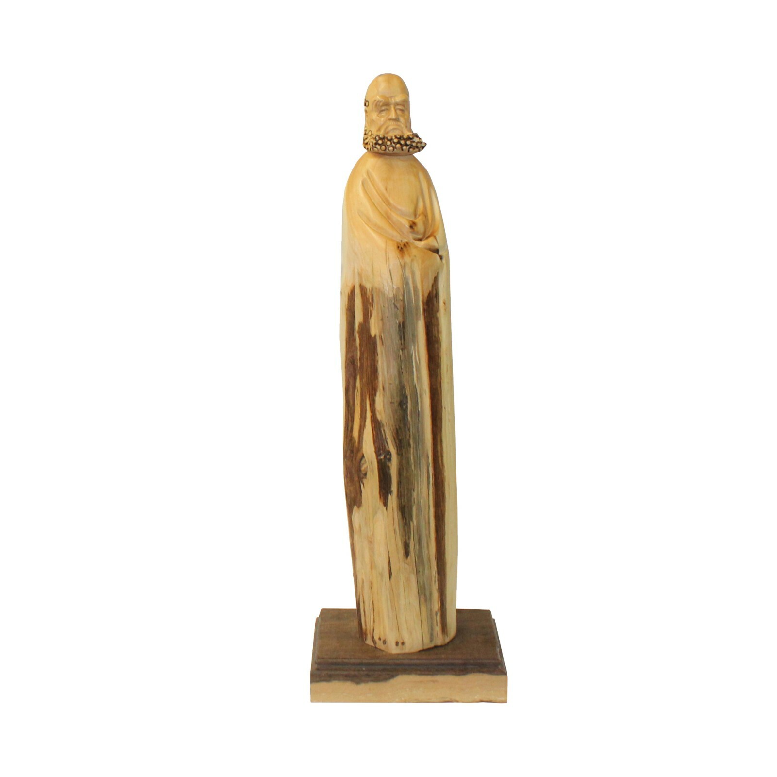 Chinese Cypress Wood Carved Irregular Shape Zen Master Damo Statue ws984S Chinese Cypress Wood Carved Irregular Shape Zen Master Damo Statue ws984S