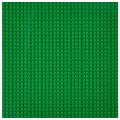 Classic Baseplates, Green 10x10, 1 Piece