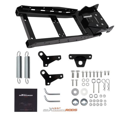 ATV Plow Mount for KYMCO UTV/SXS 2000-2024 Black Steel Powder Coated