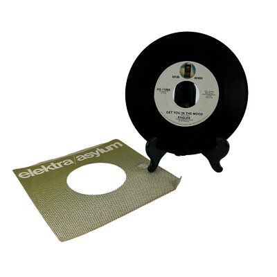 45 rpm record Eagles Get you in the mood / take it easy 7'' single 1972