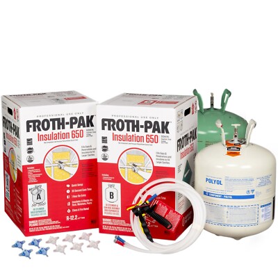 DuPont FROTH-PAK  650 BF Low GWP Spray Foam Insulation, Class A Fire Rated
