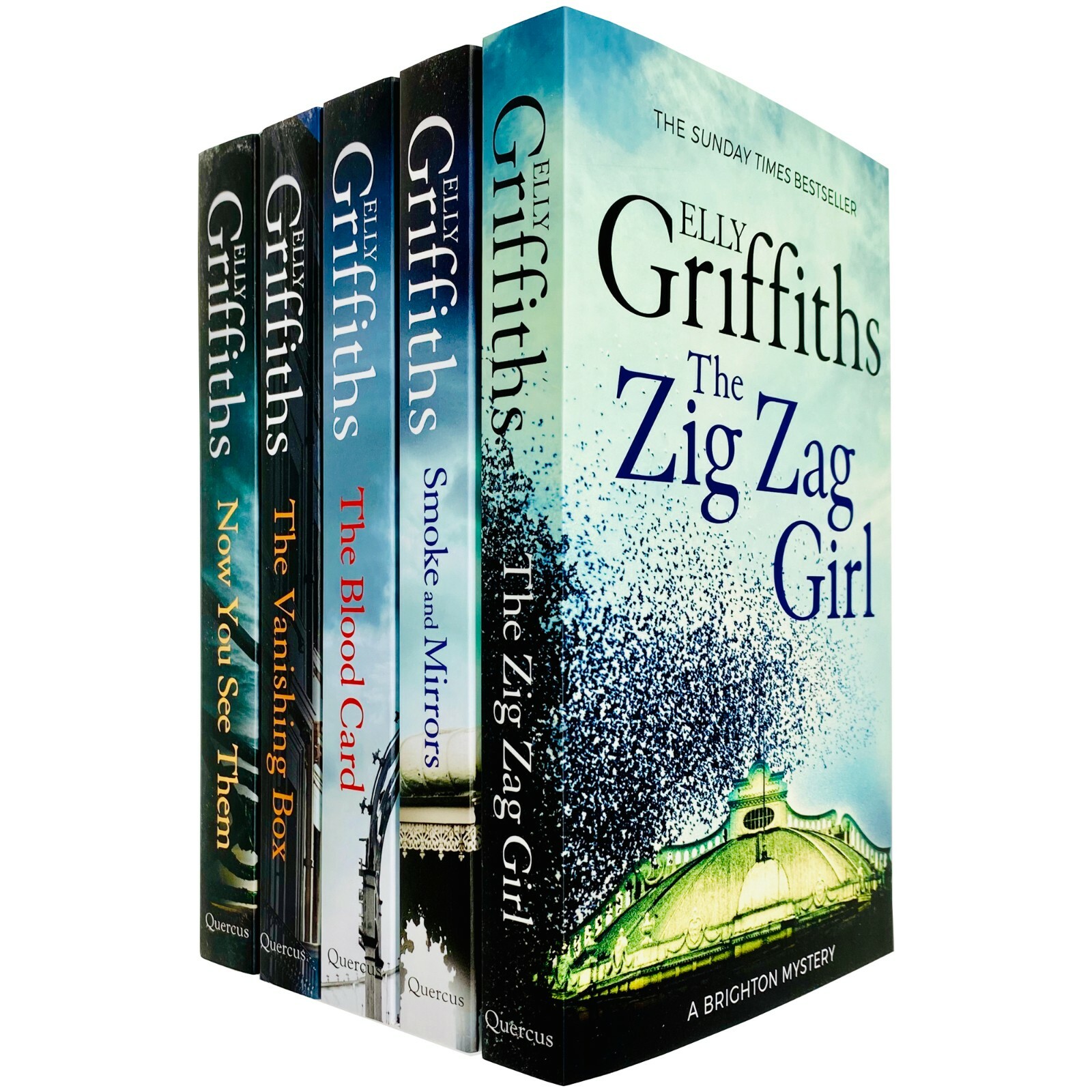 The Brighton Mysteries Series Books 1 5 Collection Set by Elly