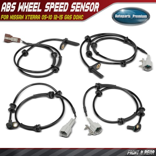 ECCPP 2Pcs Front ABS Wheel Speed Sensors For Nissan Frontier Xterra 1999-2004