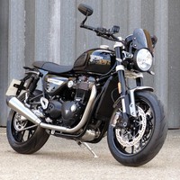 2022 TRIUMPH SPEED TWIN 1200. FABULOUS MOTORCYCLE, JUST 604 MILES!