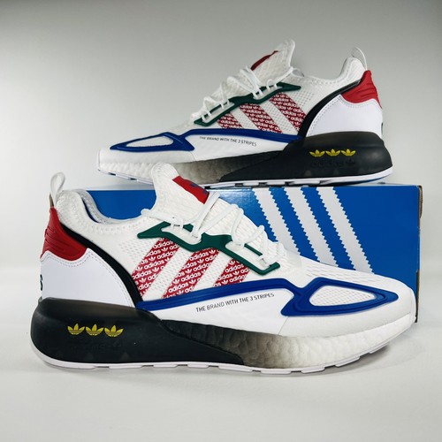 Adidas ZK 2K Boost Men Shoes Athletic Sneakers White Running Adidas ZK 2K Boost Men Shoes Athletic Sneakers White Running