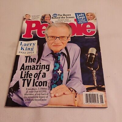 2021 February 8, PEOPLE Magazine, Larry King The Amazing Life Of An Icon (CP303)