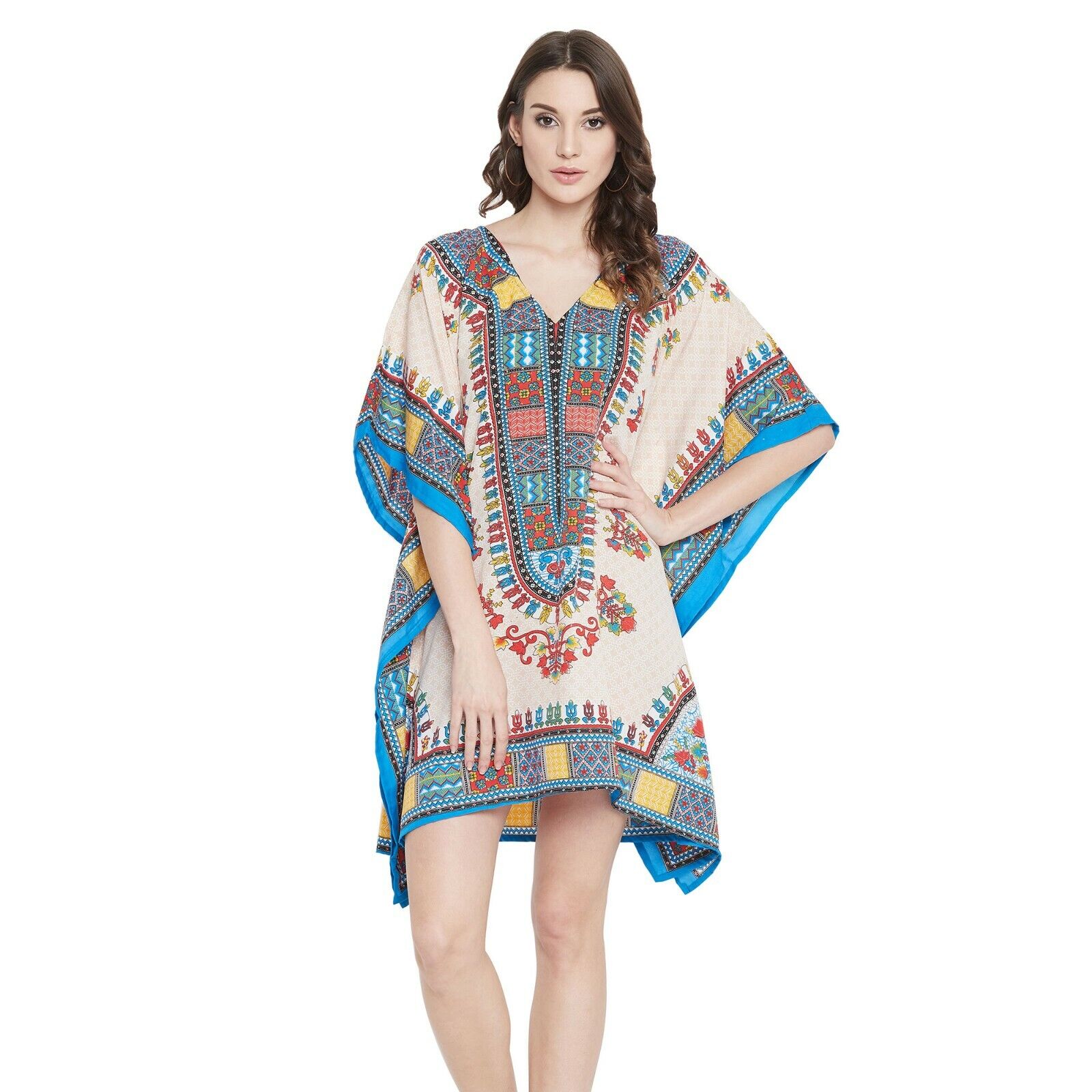 Dashiki Tunic Kaftan Short Sleeve Plus Size Caftan Casual Dashiki Tunic Kaftan Short Sleeve Plus Size Caftan Casual