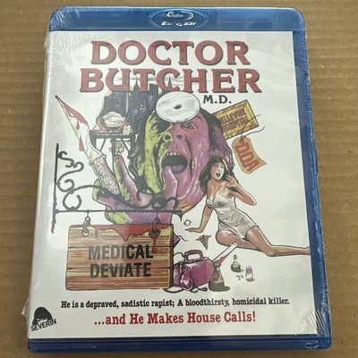 Doctor Butcher M.D. / Zombie Holocaust Severin 4K/ Blu ray 4-Disc w/slipcover