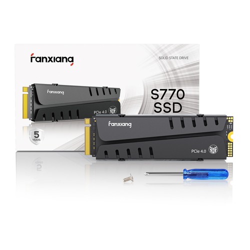 【3/17終了】Fanxiang S770 SSD 4TB Amazon.com: fanxiang S770 4TB NVMe M.2 SSD for PS5 - with
