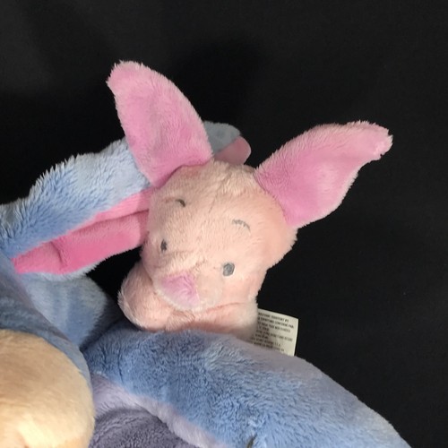 Authentic Disney Parks Large Winnie the Pooh Eeyore & Piglet Plush Floppy Ears