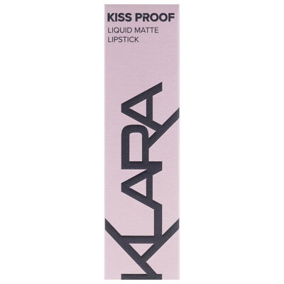 Kiss Proof Lipstick Liquid Matte - 14 Chocolate Temptation by Klara - 0.27 oz