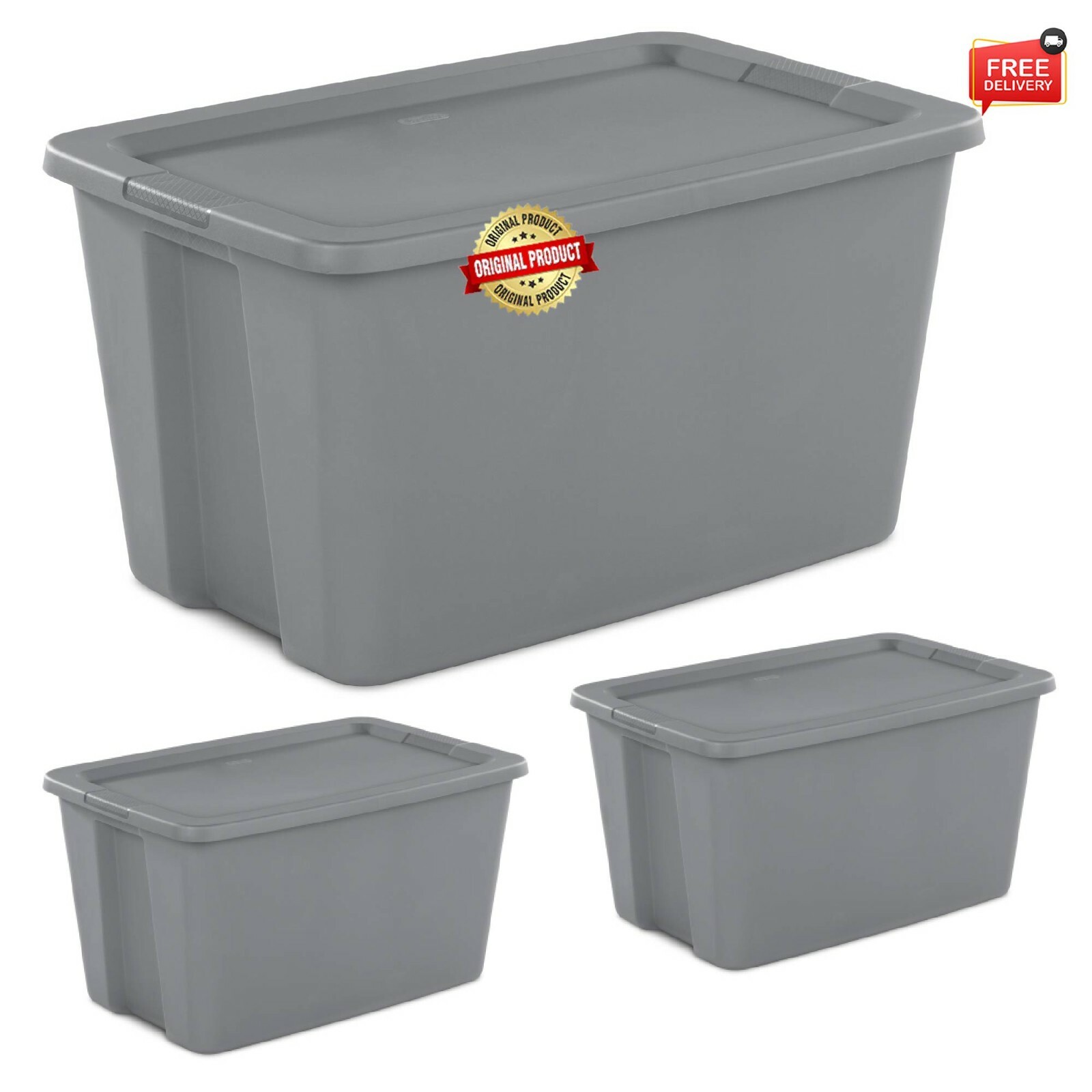 gallon bins