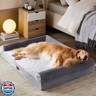 WNPETHOME Orthopedic Dog Bed for Large Dogs – XL Washable Pet Bed with Waterproof Cover, Non-Slip and Egg-Crate Foam Big Dog Couch Bed with Washable Removable Cover, Comfort and Joint Relief