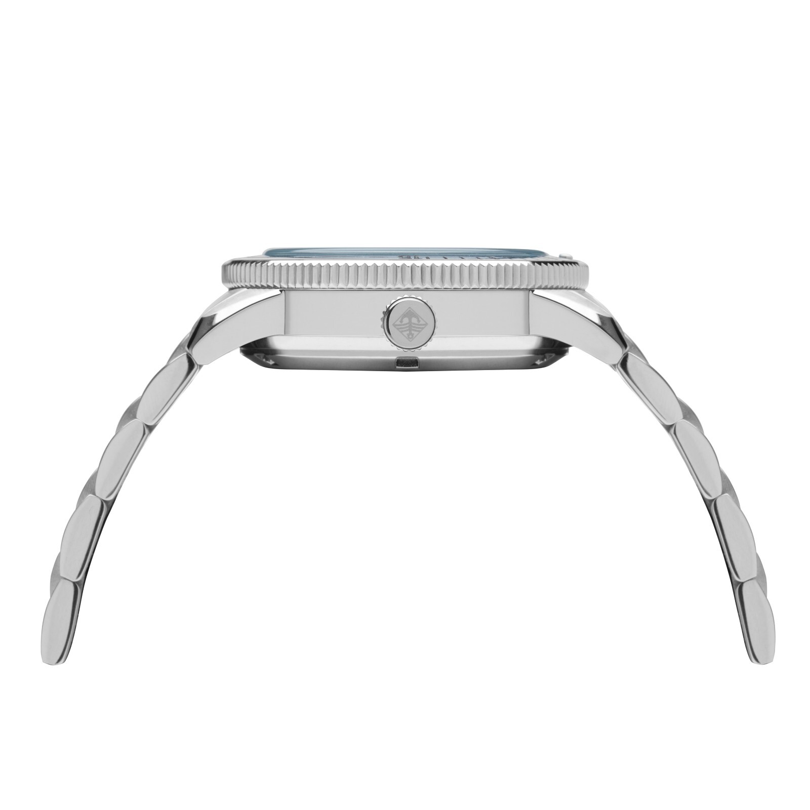 Pre-owned Trematic Mens 'ac 14' White Dial Stainless Steel Bracelet Automatic Watch 141213