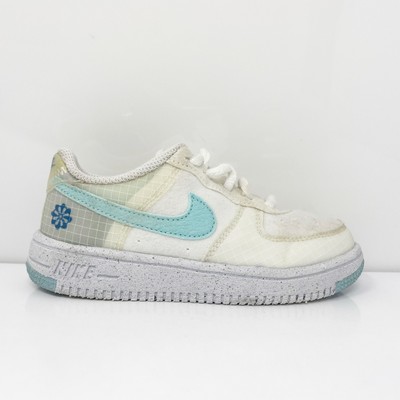 

Nike Boys Force 1 Crater DH4089-100 Белая повседневная обувь Кроссовки Размер 10C, Белый, Force 1 Crater