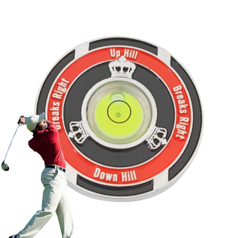 Marker Green Read Level Putting Alignment Aid Golf Ball Marker