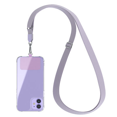 Universal Width Mobile All Smartphones To Sling On Purple + Handband Free
